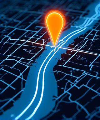 Map of Park Avenue New York showing Gilded Threads location