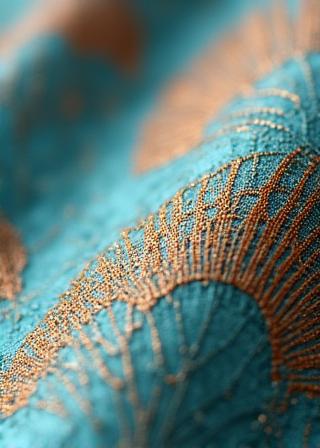 Shirt pattern close up